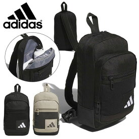 送料無料 アディダス ショルダーバッグ adidas スリングバッグ 6.2リットル ワンショルダー 斜め掛け ボディバッグ ショルダーポーチ バッグ かばん 2026春夏新作 LBT69