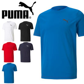 ゆうパケット対応可能！プーマ 半袖 Tシャツ PUMA メンズ ACTIVE スモールロゴ Tシャツ スポーツウェア トレーニング ランニング ジョギング フィットネス ジム ウエア 588866
