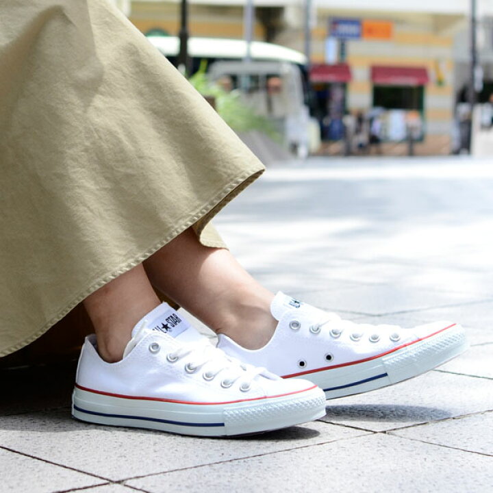 楽天市場 送料無料 コンバース スニーカー レディース Converse キャンバス オールスター ロウカット Canvas All Star Ox ローカット 靴 定番シューズ ブラック ホワイト ネイビー レッド あす楽配送 エレファントｓｐｏｒｔｓ