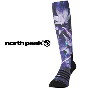 north peak ノースピーク レディース ロング ソックス MP-781 サーモライト 保温 スキー スノーボード スノボ アウトドア 靴下 防寒 20%off