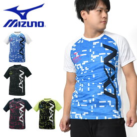 得割30 半袖 Tシャツ ミズノ MIZUNO N-XT シャツ メンズ 吸汗 速乾 ランニング トレーニング スポーツ ウェア 32JA1210