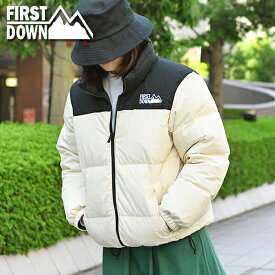 現品限り 30%off 送料無料 ファーストダウン リバーシブル ダウンジャケット FIRST DOWN メンズ レディース BUBBLE DOWN JKT MICROFT 定番 撥水 ダウン アウター ジャケット 上着 防寒 中綿 キルティング F542001 【あす楽対応】