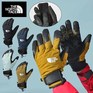 送料無料 ノースフェイス メンズ レディース スノー グローブ 手袋 5本指 中綿 THE NORTH FACE Fakie Glove フェイキー グローブ ブラック ホワイト スマホ スマートフォン操作可能 nn62404