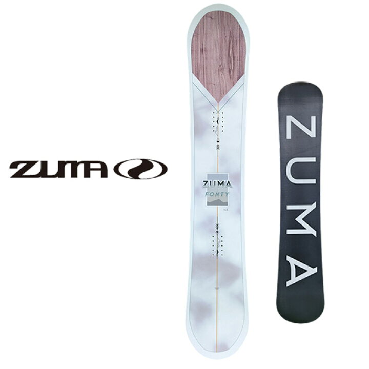 楽天市場】40%off 送料無料 ZUMA ツマ スノーボード 板 FONTY フォン 