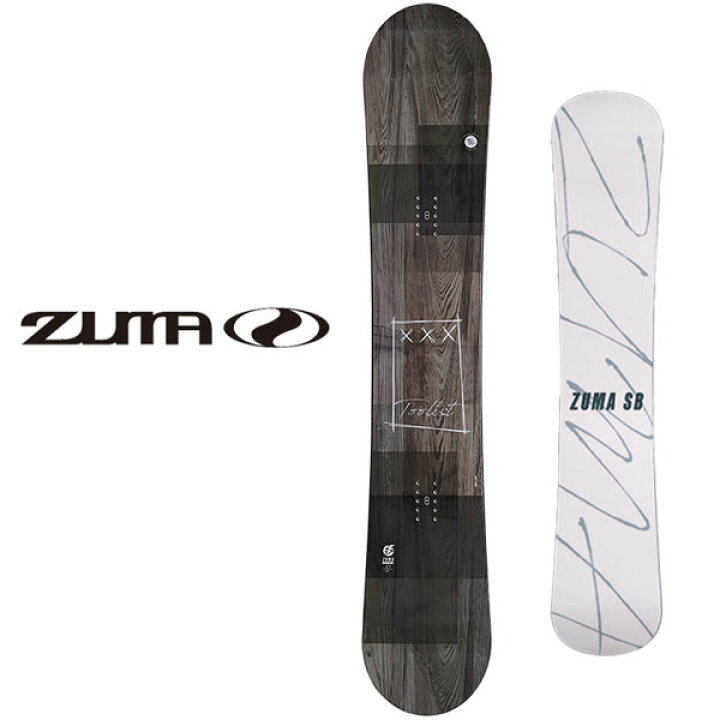 楽天市場】半額以下 55%off 送料無料 ZUMA ツマ スノーボード 板  