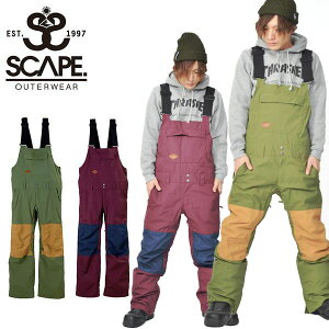 MTCY ̂ 40%off  Xm[{[hEFA SCAPE GXP[v OVERALL PANTS Y pc I[o[I[ ru Xm{ Xm[{[h Xm[EFA {gX