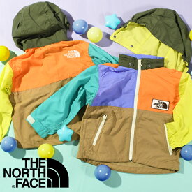 送料無料 ノースフェイス ベビー ナイロン ジャケット マルチカラー THE NORTH FACE B Grand Compact Jacket ベビー グランド コンパクト ジャケット キッズ 子供 軽量 シェル マウンテン NPB72312 2024春新作