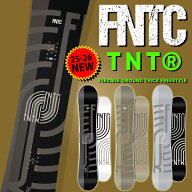送料無料 FNTC エフエヌティシー TNT R 板 スノー ボード ダブルキャンバー グラトリ ジブ 2025-2026冬新…