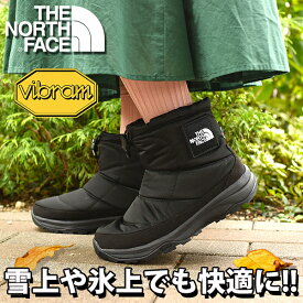 送料無料 雪上 氷上 ノースフェイス ショートブーツ スクエアロゴ レディース THE NORTH FACE ヌプシ ブーティー ウォータープルーフ Nuptse Bootie WP Logo Short ロゴ ショート キャンプ 防寒 NF52280 2023秋冬新色