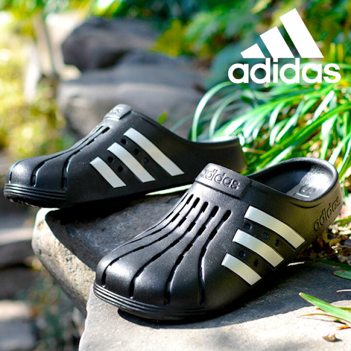 楽天市場 最大1000円クーポン配布中 送料無料 アディダス サンダル メンズ レディース Adidas Adilette Clog U クロッグサンダル シューズ 靴 3本ライン Fy69 Fy70 エレファントｓｐｏｒｔｓ