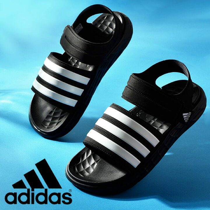 楽天市場 送料無料 アディダス スポーツサンダル メンズ レディース Adidas Duramo Sl Sandal ベルクロ シャワーサンダル スニーカー サンダル スポーツ ジム 3本ライン Off Fy6035 エレファントｓｐｏｒｔｓ