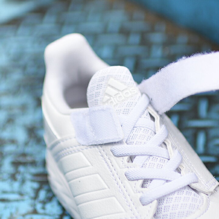 楽天市場 送料無料 真っ白 アディダス キッズ スニーカー Adidas アディダスファイト El K ジュニア 子供 男の子 女の子 子供靴 ベルクロ 運動靴 オールホワイト 学校 通学 スクールシューズ 靴 白 Fy6665 エレファントｓｐｏｒｔｓ