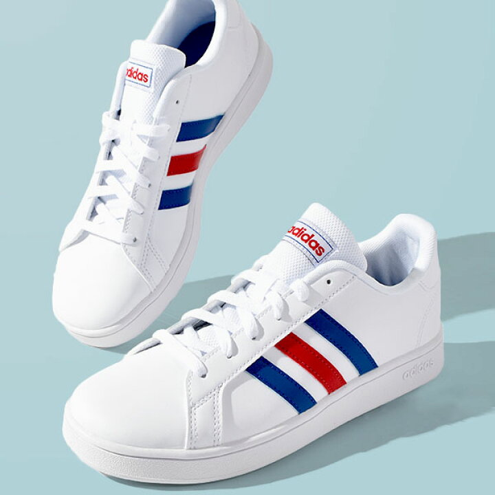 楽天市場 送料無料 アディダス スニーカー レディース Adidas Grandcourt K グランドコート 学校 通学 シューズ 靴 3本ライン Ef0102 Ef0103 Eg5136 Gz8587 Ef0101 エレファントｓｐｏｒｔｓ