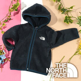 送料無料 ノースフェイス 毛足の長い ベビー モコモコ フリース ジャケット キッズ 防風 THE NORTH FACE B Sherpa Fleece Hoodie シェルパ フリース フーディー 子供 NAB72307 2023秋冬新作