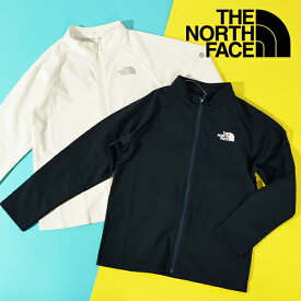 送料無料 ノースフェイス ラッシュガード 子供 UV 長袖 THE NORTH FACE L/S Sunshade Full Zip Jacket ロングスリーブ サンシェード フルジップ ジャケット キッズ ストレッチ ビーチ 耐塩素 NTJ12340