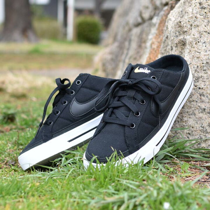 楽天市場 送料無料 ナイキ サンダル スニーカー メンズ レディース Nike コート レガシー ミュール キャンバス シューズ クロッグ 靴 ナイキスニーカー ブラック 黒 Db3970 エレファントｓｐｏｒｔｓ