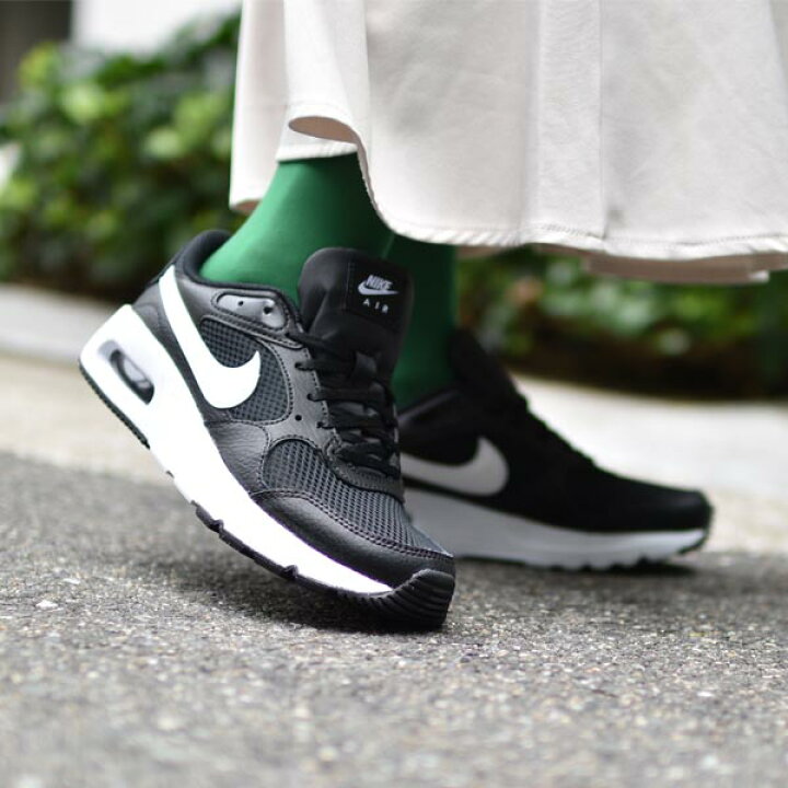 楽天市場 送料無料 ナイキ スニーカー レディース Nike エア マックス Sc シューズ 靴 エアマックス Air Max Sc ブラック ホワイト 黒 白 Cw4554 001 エレファントｓｐｏｒｔｓ