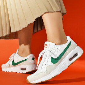 送料無料 ナイキ スニーカー レディース NIKE AIR MAX エア マックス SC GS ホワイト グリーン 靴 cz5358 104