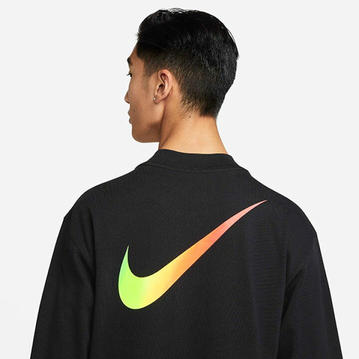 楽天市場 最大1000円offクーポン配布中 送料無料 ナイキ 生地厚 長袖 Tシャツ メンズ レディース Nike As M Nsw Ls Tee Gpsrn ロングスリーブ Tシャツ トップ ロンt スポーツウェア インナー ブラック 黒 Dq52 22春新作 エレファントｓｐｏｒｔｓ