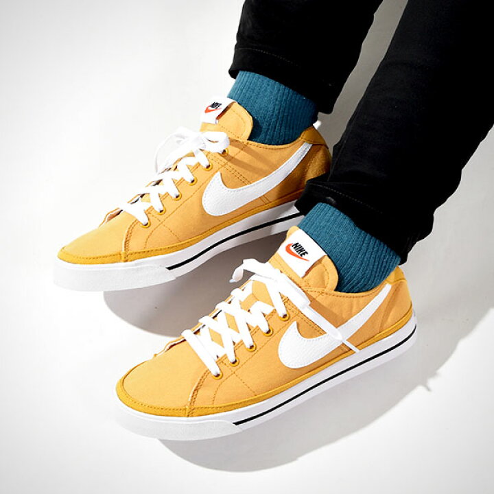 楽天市場 送料無料 ナイキ スニーカー メンズ レディース Nike コート レガシー キャンバス シューズ 靴 ナイキスニーカー カジュアルシューズ ゴールド Cw6539 22夏新作 エレファントｓｐｏｒｔｓ