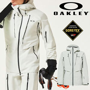 送料無料 スノーボードウェア メンズ ジャケット オークリー OAKLEY GORE-TEX ゴアテックス 撥水 シェル スノーボード スキー スノボ スノー ウエア FOA407374-68S 2025-2026冬新作