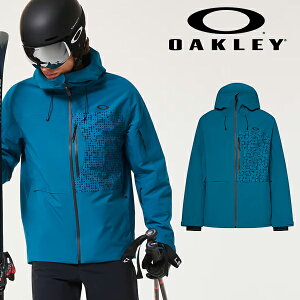 送料無料 スノーボードウェア メンズ ジャケット オークリー OAKLEY シェル スノーボード スキー スノボ スノー ウエア FOA407383-6NB 2025-2026冬新作