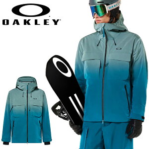 送料無料 スノーボードウェア メンズ ジャケット オークリー OAKLEY AIRWAVE UTILITY SHELL JACKET スノーボード スキー スノボ スノー ウエア FOA407376-6NB 2025-2026冬新作