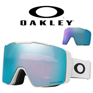 送料無料 スノーボード スキー ゴーグル オークリー OAKLEY LINE MINER PRO L ラインマイナー プロ メンズ アジアンフィット プリズム シングルレンズ 平面 ミラー レンズ スペアレンズ付属 スノー