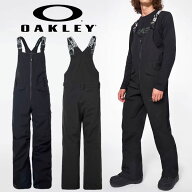 40%off 送料無料 スノーボードウェア メンズ パンツ オークリー OAKLEY ビブパンツ ボトムス スノーボー…