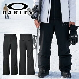 40%off 送料無料 スノーボードウェア メンズ パンツ オークリー OAKLEY インサレーション 中綿 立体裁断 ボトムス スノーボード スキー スノボ スノー ウエア ブラック FOA403445-02E