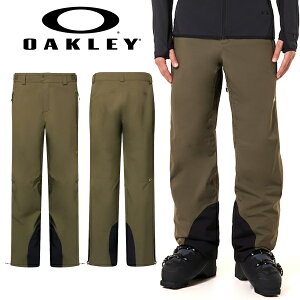 送料無料 スノーボードウェア メンズ パンツ オークリー OAKLEY 立体裁断 シェル ボトムス スノーボード スキー スノボ スノー ウエア FOA406121-86L 20%off