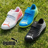 【動画あり】2026秋冬新色 送料無料 プーマ キッズ サッカー トレーニングシューズ PUMA アタッカント II…