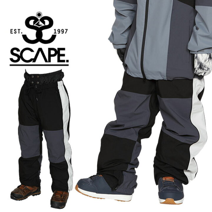 楽天市場】Lサイズ のみ 30%off 送料無料 スノーボードウェア SCAPE 