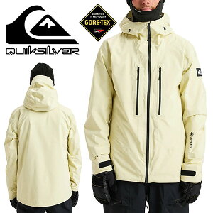 送料無料 スノーウェア QUIKSILVER クイックシルバー PRO PATH GORE-TEX 2L JACKET メンズ ジャケット ゴアテックス スノボ スノーボード スキー スノーボードウエア EQYTJ03508 2025-2026冬新作 25-26 25/26 10%off