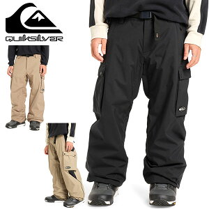  Xm[EFA QUIKSILVER NCbNVo[ Y SNOW DOWN CARGO PT pc {gX J[S Xm{ Xm[{[h Xm[ pc EFA EQYTP03231 2025-2026~V 25-26 25/26 10%off