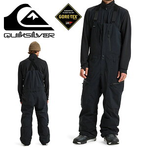 送料無料 スノーウェア QUIKSILVER クイックシルバー メンズ ALTOSTRATUS STRETCH GORE-TEX BIB ゴアテックス パンツ ビブパンツ ボトムス スノボ スノーボード スキー スノー ウェア EQYTP03245 2025-2026冬新