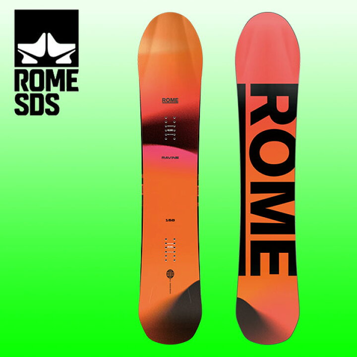 楽天市場】送料無料 スノーボード 板 ROME SDS ローム RAVINE 