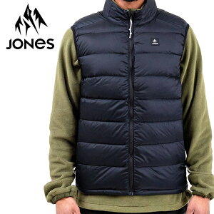 送料無料 スノーボードウェア JONES ジョーンズ M's Re-Up Down Recycled Down VEST ベスト ダウンベスト メンズ スノボウェア スノーウエア スノーボード スノボ スキー ウェア アウター バックカント
