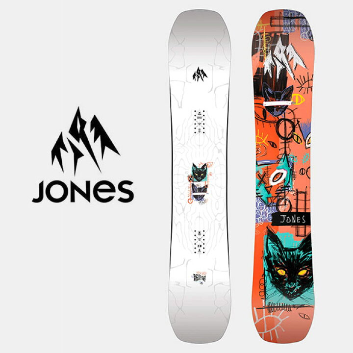 楽天市場】ラスト1本 156cm 送料無料 スノー ボード 板 JONES 