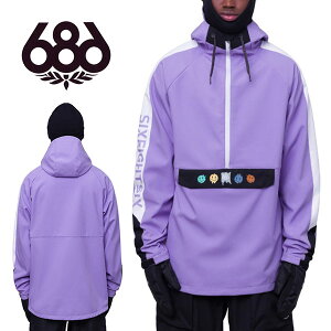 z 50%off  Xm[{[hEFA 686 SIX EIGHT SIX VbNXGCgVbNX p[v WATERPROOF ANORAK Y AmbN WPbg Xm{ Xm[{[h Xm[EFA M2WCST02 傫TCY