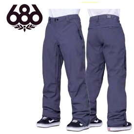 送料無料 スノーボードウェア 686 SIX EIGHT SIX シックスエイトシックス STANDARD SHELL PANT メンズ パンツ スノボ スノーボード スノーウェア KCR213 2023-2024冬新作 30%off