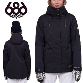 Lサイズのみ 送料無料 スノーボードウェア 686 SIX EIGHT SIX シックスエイトシックス ブラック SMARTY 3-IN-1 SPELLBOUND JACKET レディース ジャケット スノボ スノーボード スノーウェア M2W305 2023-2024冬新作 30%off