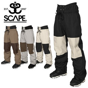 送料無料 スノーボードウェア SCAPE エスケープ TRACK PANTS メンズ レディース トラック パンツ スノボ スノーボード スノーウェア ボトムス 71124333 20%off