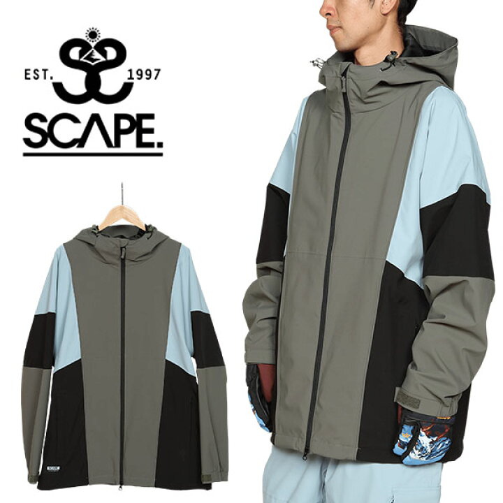 楽天市場】ラスト1着 Lサイズ 送料無料 スノーボードウェア SCAPE  