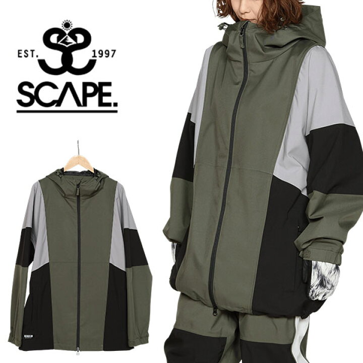 楽天市場】ラスト1着 Lサイズ 送料無料 スノーボードウェア SCAPE 