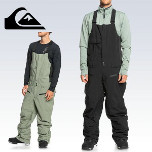 30%off 送料無料 スノーウェア QUIKSILVER クイックシルバー メンズ UTILITY BIB PANTS ビブ パンツ ボトムス スノボ スノーボード スキー スノー ウェア EQYTP03217