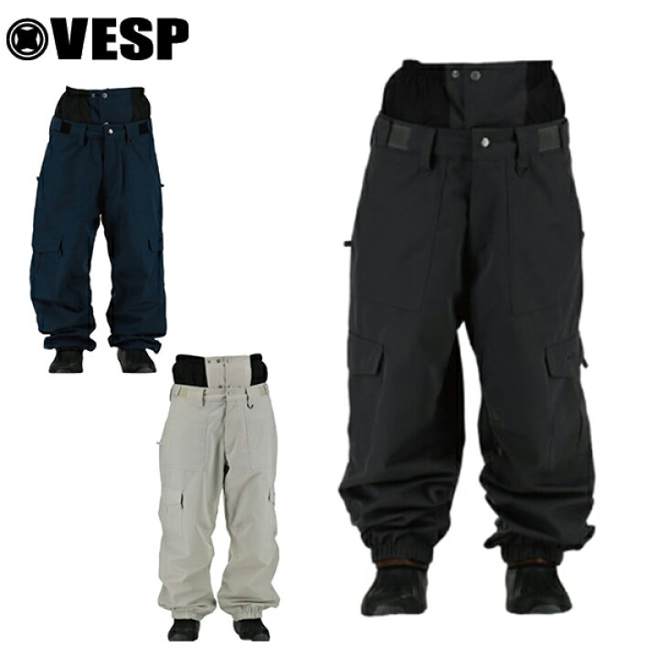 楽天市場】送料無料 スノーボードウェア VESP ベスプ WIDE JOGGER 