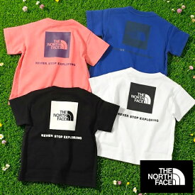 2026春夏新色【動画あり】ネコポス発送！送料無料 ノースフェイス 半袖Tシャツ ベビー キッズ 子供 THE NORTH FACE バックプリント B S/S Back Square Logo Tee ショートスリーブ バック スクエア ロゴ ティー NTB32538