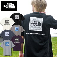 2026春夏新色【動画あり】ネコポス発送！送料無料 バンダナ柄ロゴ ノースフェイス 半袖Tシャツ メンズ レ…