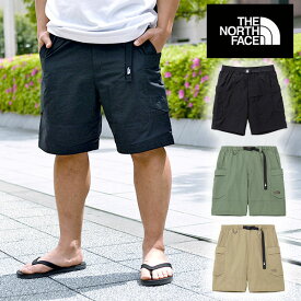 【動画あり】ネコポス発送！送料無料 ノースフェイス 水陸両用 ショートパンツ メンズ 膝丈 THE NORTH FACE 撥水 クラスファイブ カーゴショーツ Class V Cargo Shorts 短パン ハーフパンツ グランピング NB42332 2025春夏新色